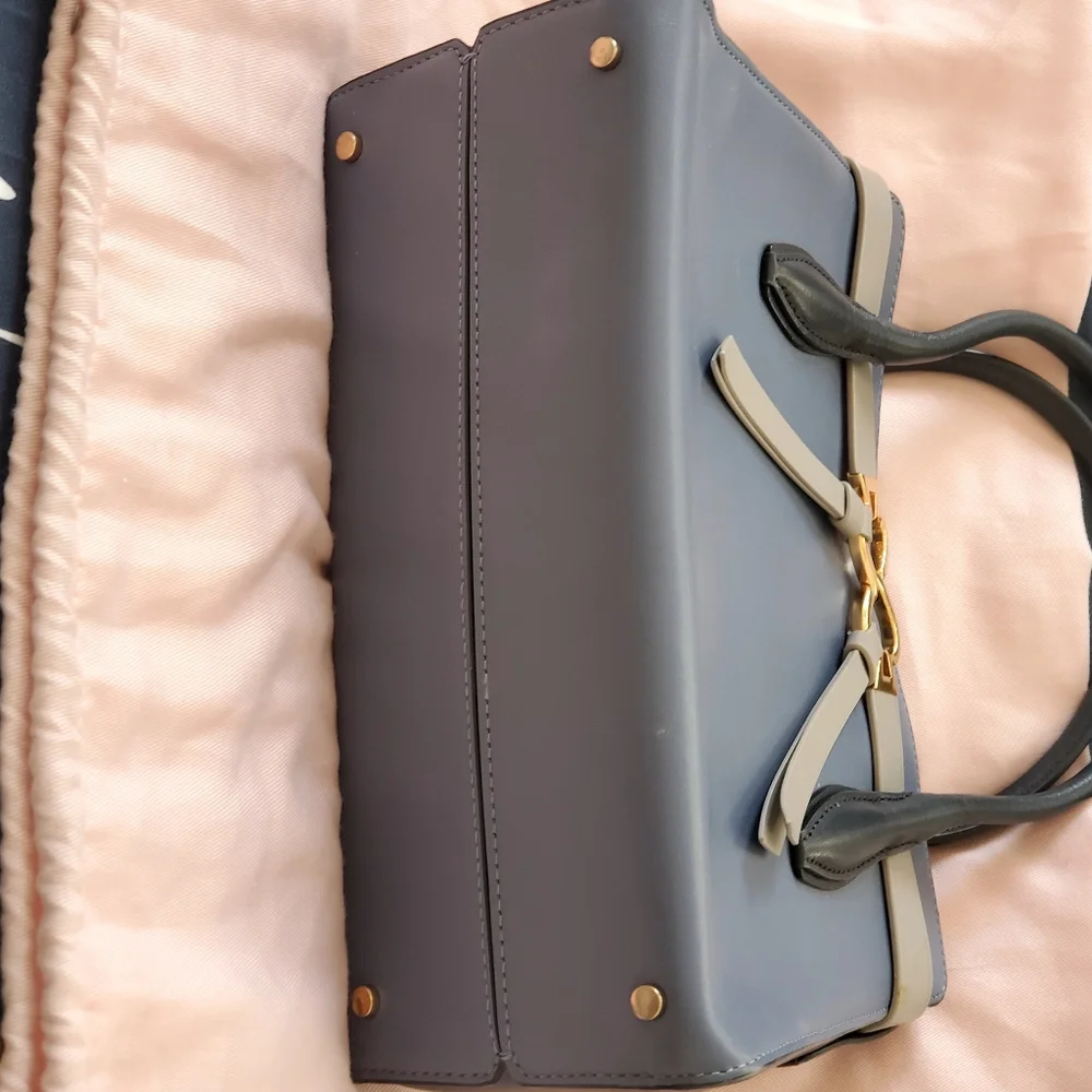 Rare Kate Spade Celestial Blue Multi Satchel
